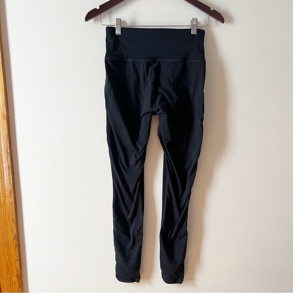 Athleta Sueded Strut Tights Black SIZE XS Style #870861 Leggings High Rise - Picture 5 of 10